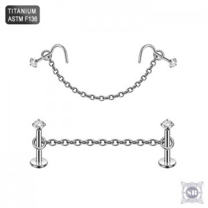 Титановая цепочка 25 мм.