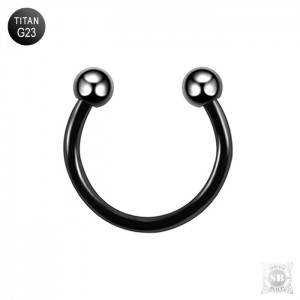 Циркуляр титановый Black с внутренней резьбой (ВР)