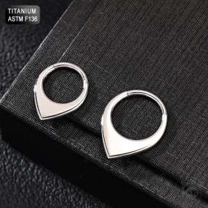 Кликер Drop Silver титановый