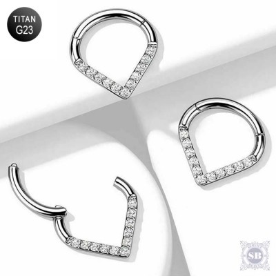 Кликер титановый в форме капли