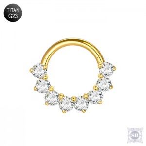 Кликер Golden Iris c цирконами