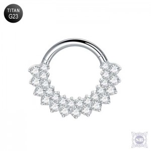 Кликер Silver Ratna 8 мм. c 27 кристаллами Кликер Silver Ratna 8 мм. c 27 кристаллами