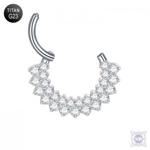 Кликер Silver Ratna 8 мм. c 27 кристаллами Кликер Silver Ratna 8 мм. c 27 кристаллами