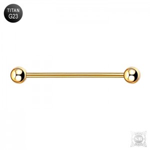 Индастриал титановый 38 мм. Gold Индастриал титановый 38 мм. Gold