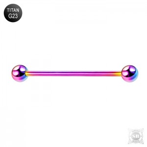 Индастриал титановый 38 мм. Rainbow