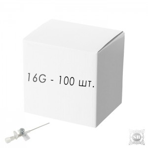 Коробка катетерных игл 16G (1.7 мм.)