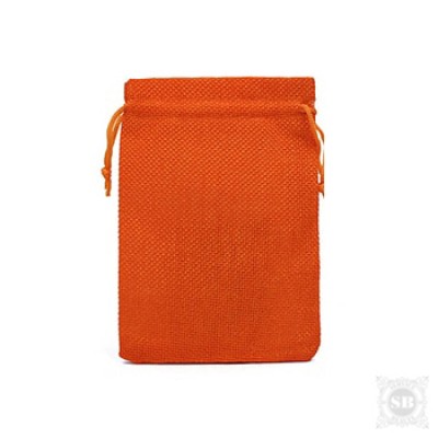 Подарочный мешочек оранжевый