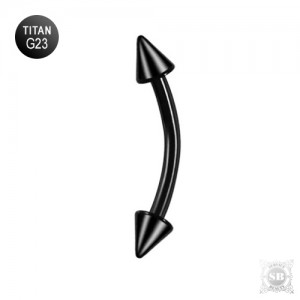 Микробанан титановый Black с конусами