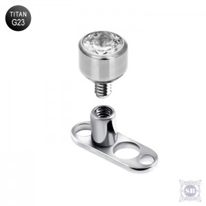 Микродермал с хрусталем 3 мм. в цилиндре