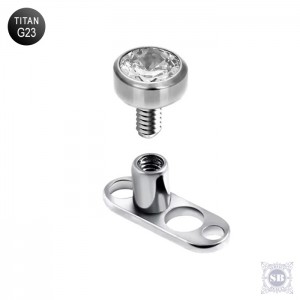 Микродермал с хрусталем 3 мм. 