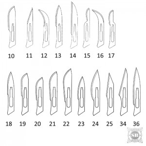 Скальпель Медикон, размер №11