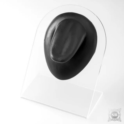 Модель языка черного цвета