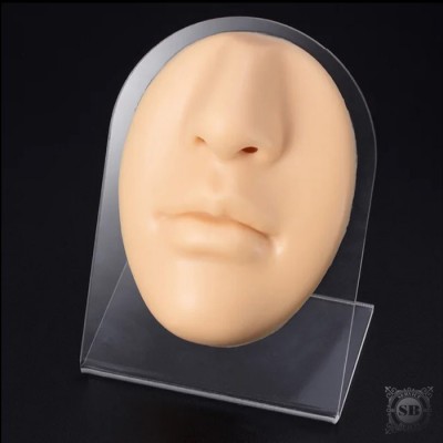 Модель лица телесного цвета