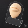 Cиликоновая модель губ телесного цвета для украшений и практики пирсинга
