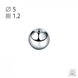 Шарики 5 мм. x 1.2 мм. (10 шт.)