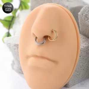 Кликер Орион титановый со вставками