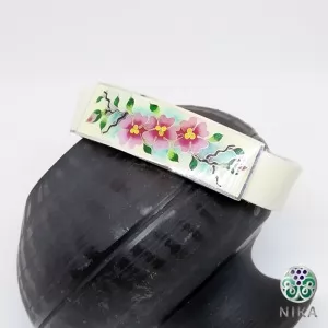 Серебряный браслет Сакура (Композиция 2)