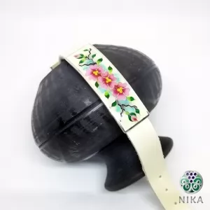 Серебряный браслет Сакура (Композиция 2)