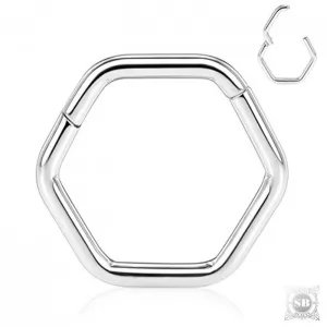 Гексагон-кликер Silver 8 мм.