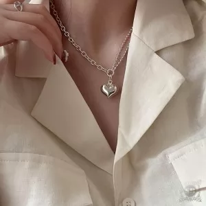 Ожерелье Foxanry с сердцем 42 см.