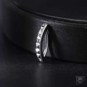 Серебряная серьга для пупка (Silver, 925)