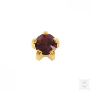Серьги Аметист (мини)
