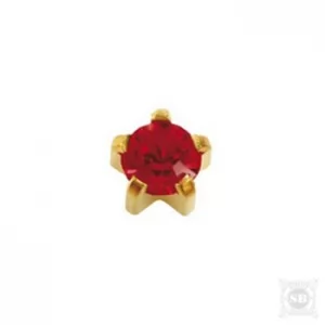Серьги Рубин (мини)
