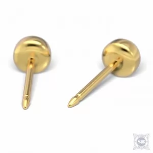 Серьги Жемчуг 3 mm.