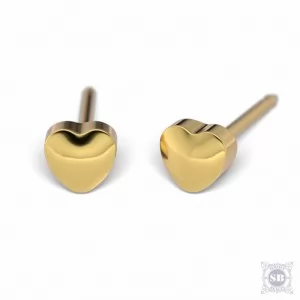 Серьги Сердечки
